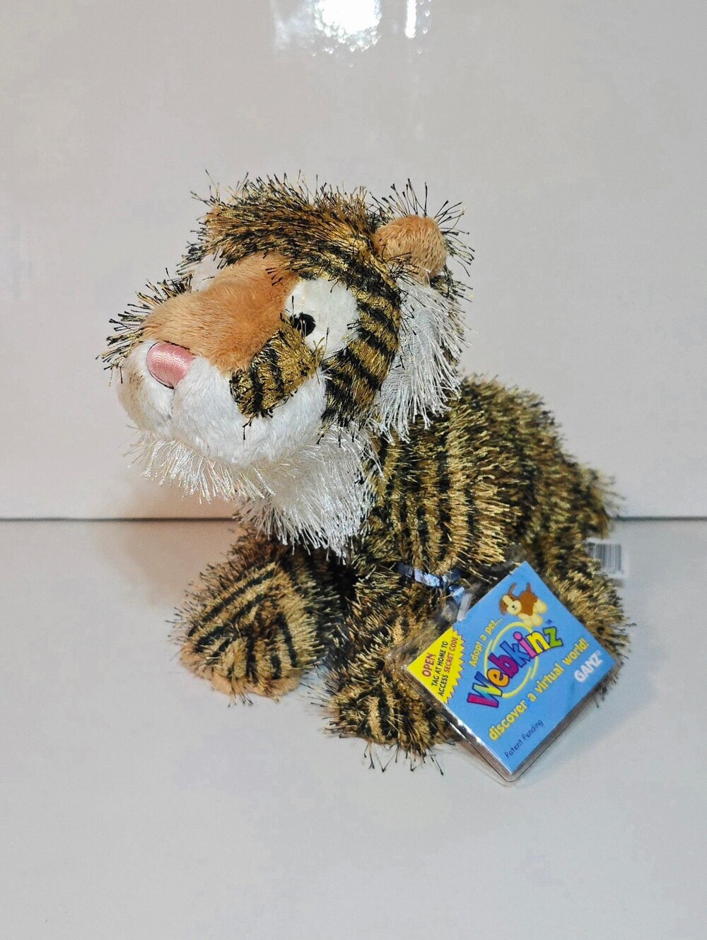 Ganz Webkinz Tiger Plush W/ Sealed Code Stuffed Animal Toy HM032